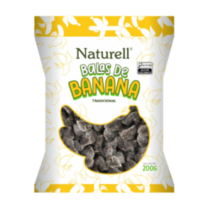 BALA DE BANANA NATURELL 200G